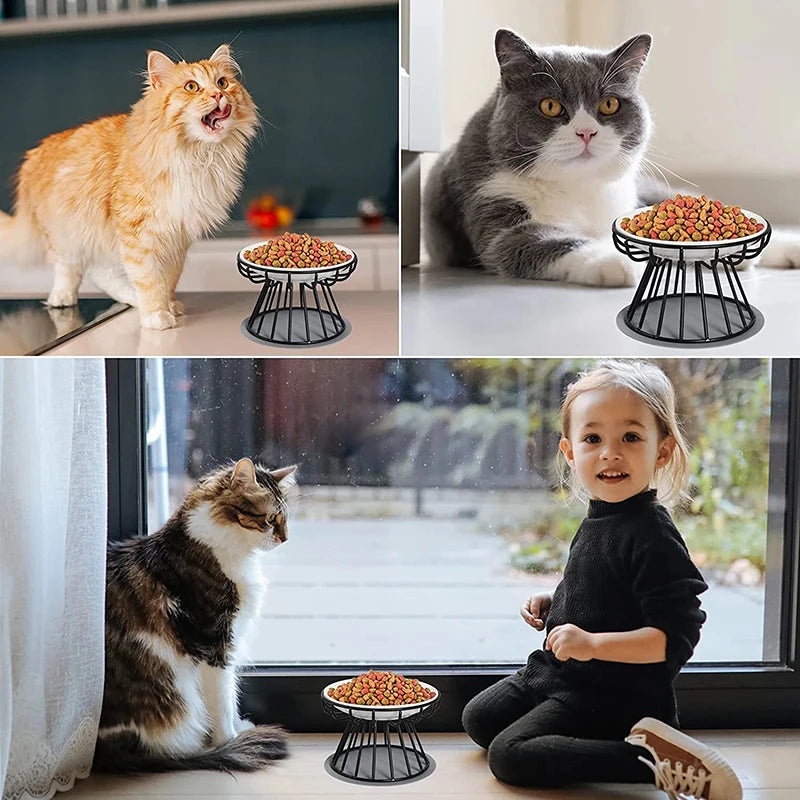 Gamelle chat surélevée | Cat Lift Bowl™